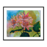 Untitled Floral III Painting by Amy Bautz