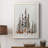 Rustic Evergreen II, reproduction d'art sur toile-88391572-88391573