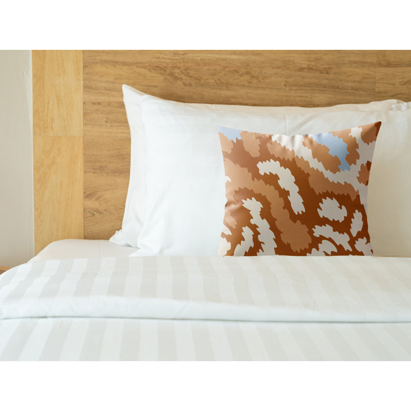 Coussin intérieur en faux suède Misio, Lavande latté, 20 x 20