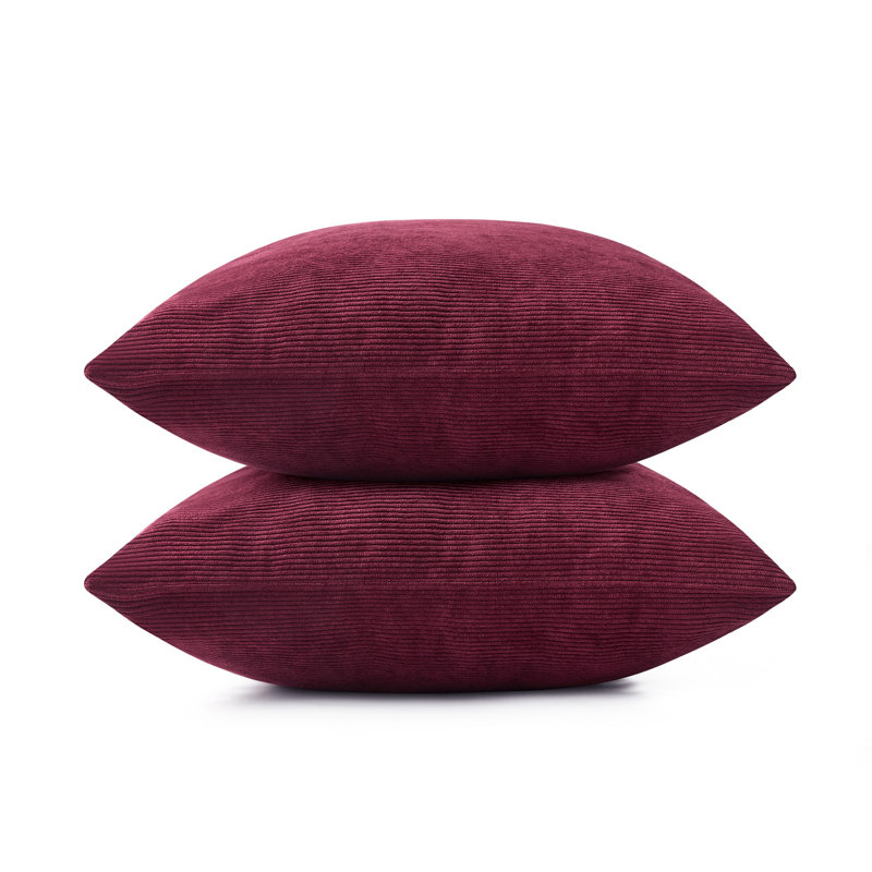 Dardel Velvet Scatter Cushion Cover, Red
