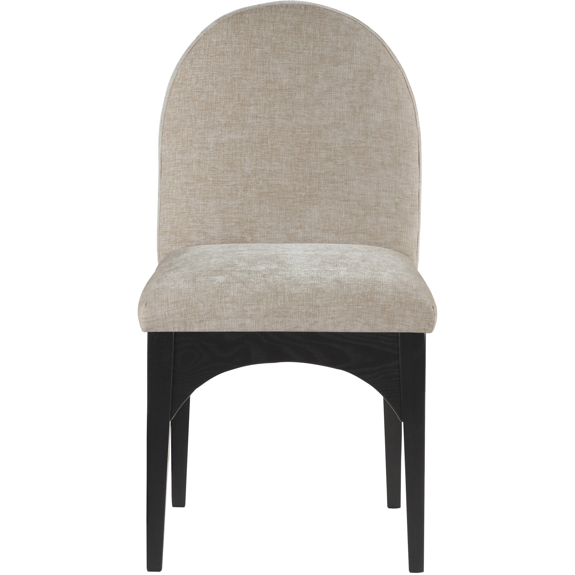 Charith Dining Chair, Beige, Black
