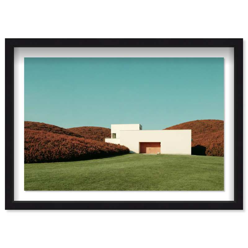 Surreal Architecture Print by Oliver Gal, 25.5"H x 17.5"W, Black Shadowbox