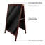 Tableau noir en position libre A-Frame Sidewalk-12344331-12344332