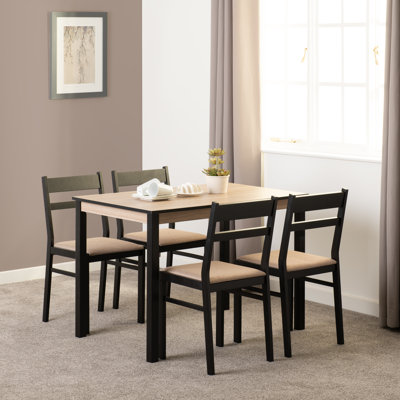 Banham 4 - Person Dining Set