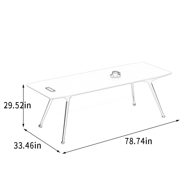 Farhat, Brun, H 29,52 po x l 78,74 po x P 33,46 po