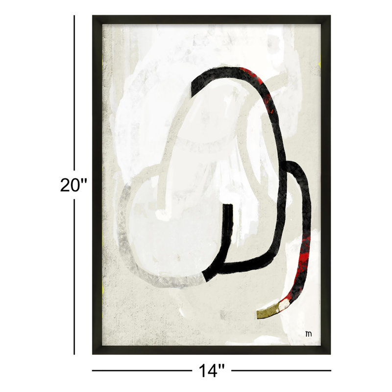 Unfinished by StudioM, Black, 20" H x 14" W x 1.25" D