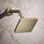 Parallel Single-Function Square Showerhead, Shower Head with One Spray, 2.5 GPM-1409833579