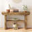 55" Farmhouse Console Table,Wooden Narrow Long Entryway Foyer Table-1315888975
