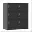 6 Door Employee Storage Locker, School Lockers with Card Slot, Metal Frame-671488758