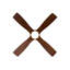 Ventilateur de plafond 4 pales en bois massif avec ensemble d'éclairage Dc Motor-556845207-556845200-549035776