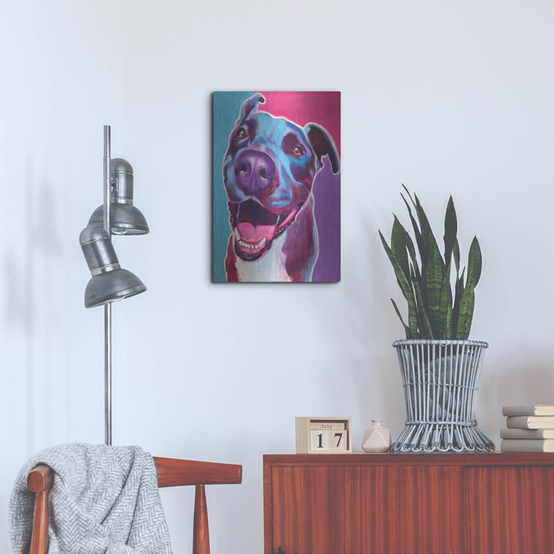 «Pit Bull - Candy» par Dawg Painter, H 24 po x l 16 po