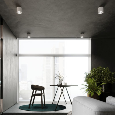 Mika Aluminium Flush Mount
