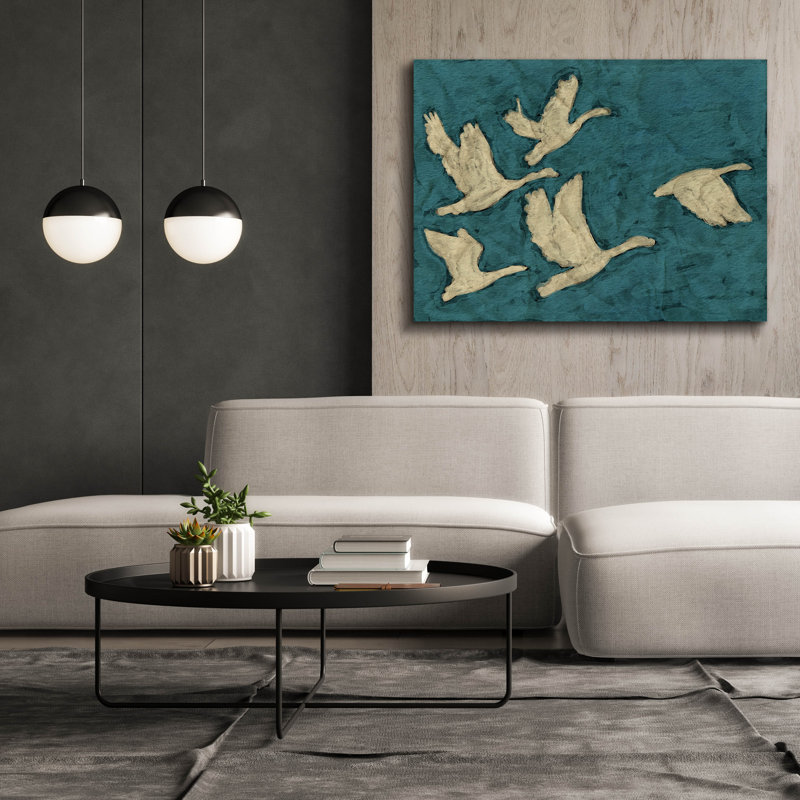 "Epic Graffiti" Rustic Flight 2 "par Regina Moore, art mural sur toile, 54 po x 40 po