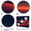 Alone in The Sahara Desert At Sunset I - Desert, art mural-1393179392-1393179403