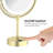 Circular LED Free Standing Magnifying Make Up Mirror-93468244