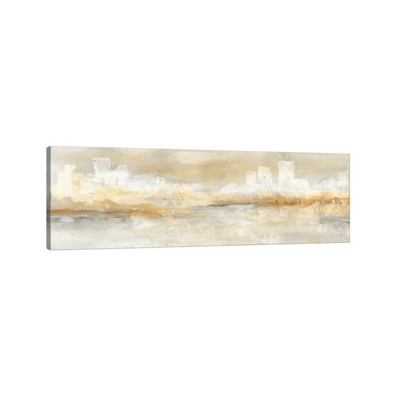 City Essence I - Estampe numérique sur toile tendue avec châssis, H 16 po x l 48 po