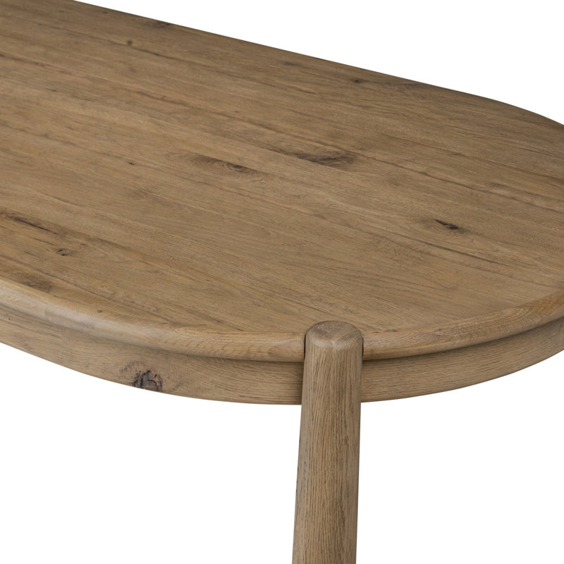 Salvador Dining Table, Smoked Oak
