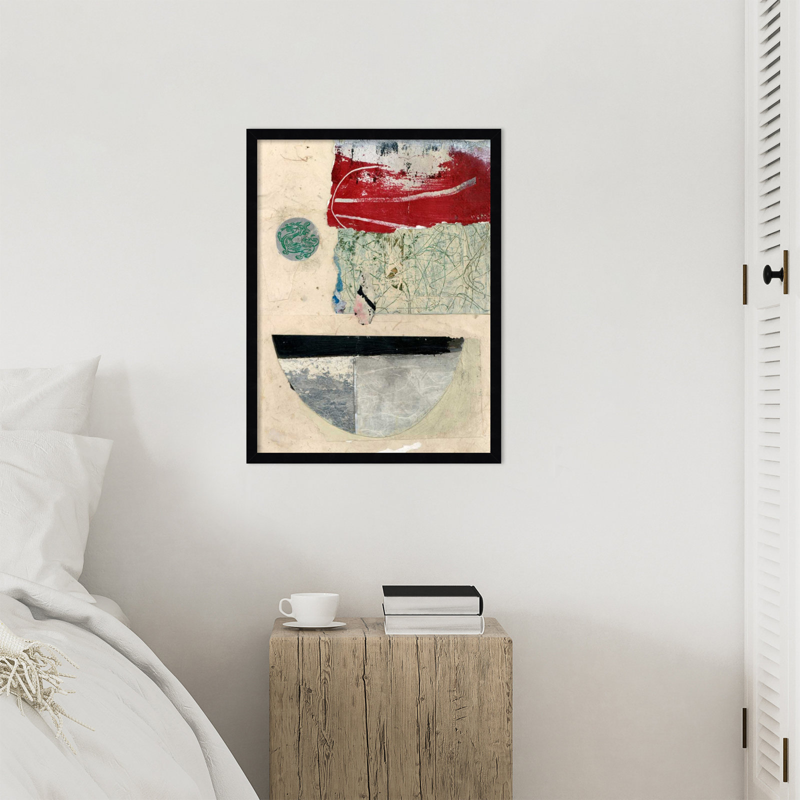 Fresno "Natural Elements No. 2" Print, Black, 25" H x 19" W