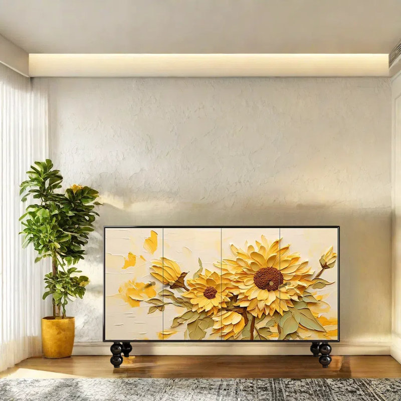 Buffet en bois massif