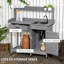 Alissya Fir Wood Potting Bench
