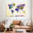 Aliaz Purple Hues World Map-107940813