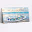 Ensemble de 1 tableau sur toile en verre de plage-129072351-129072352