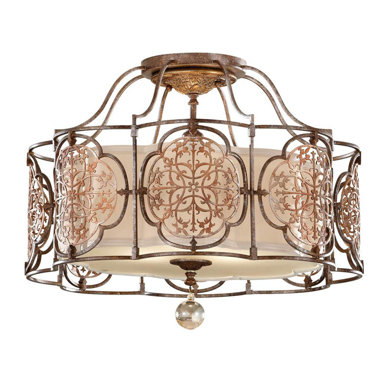 Auttenberg Semi Flush Mount