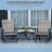Outdoor Gliders Set Bistro Set-124920170