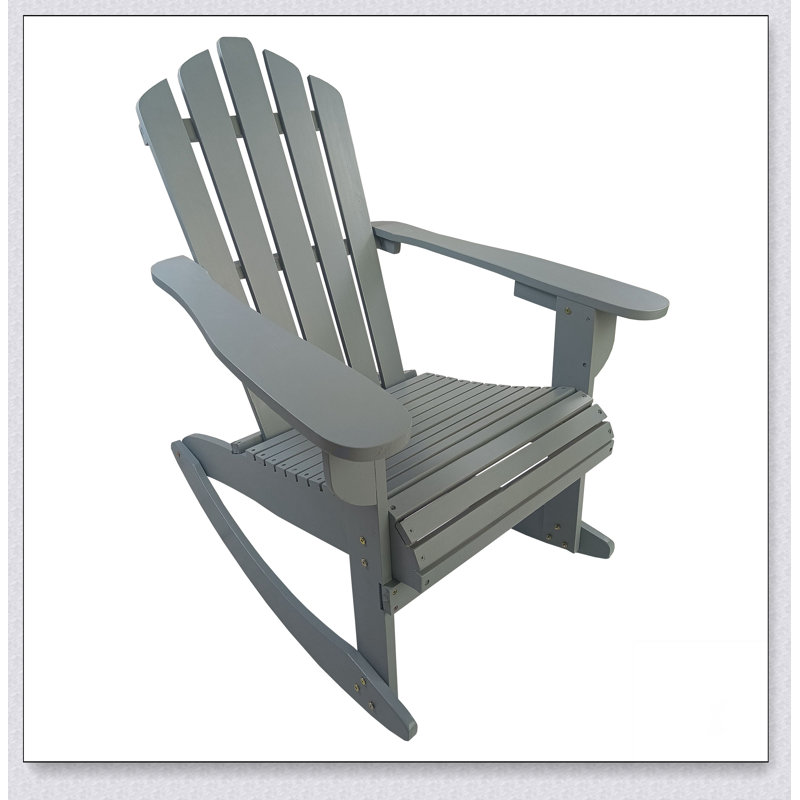 Chaise Adirondack inclinable en bois