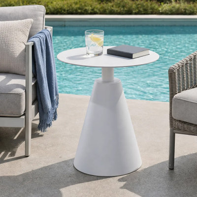 Table d'appoint en aluminium Toro