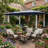15 FT Double-Sided Market Umbrella With Heavy-Duty Base-467821878
