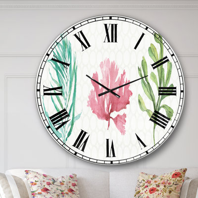 Swigart Metal Wall Clock