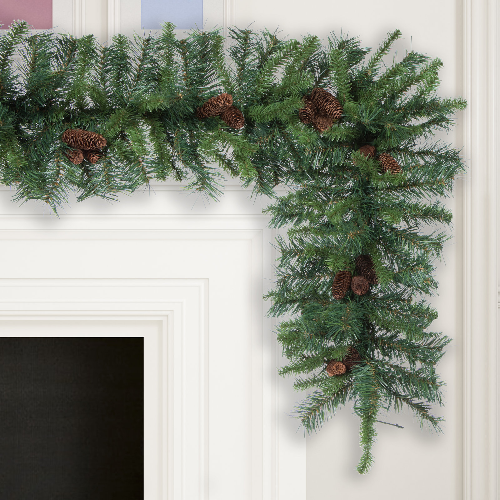 Nauman Artificial Cheyenne Pine Garland, 108" L