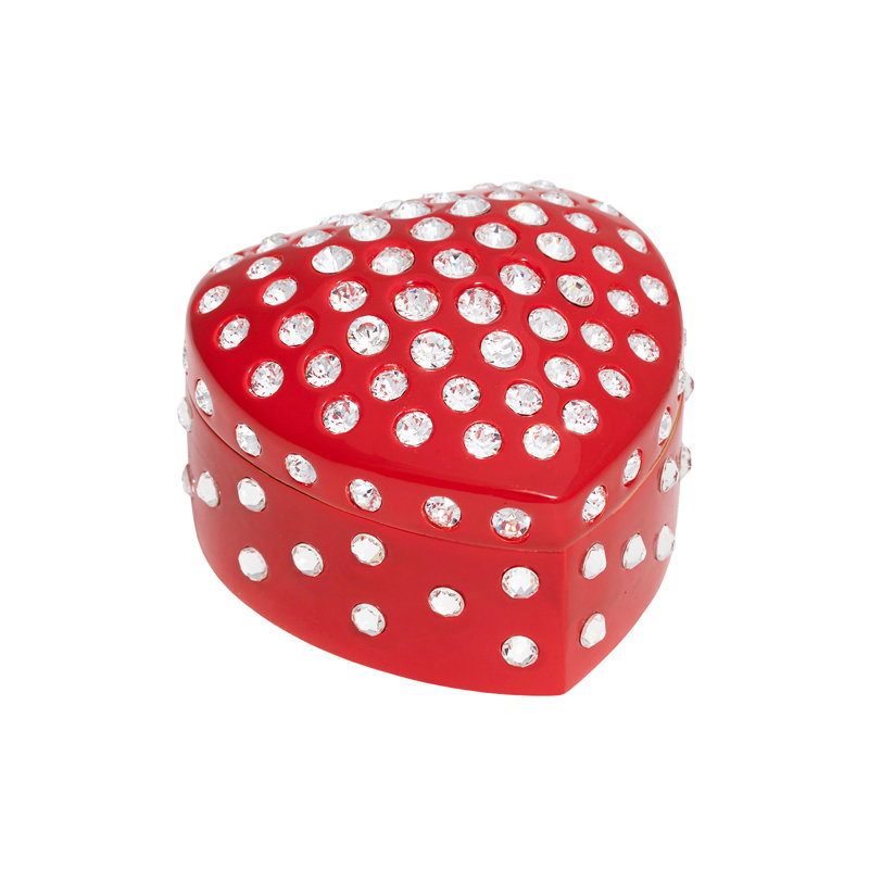 Boîte à bijoux Semper "Forever", Rouge