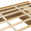 Structure de très grand lit avec tiroirs de rangement, lit plateforme sans tête de lit, conception adaptée aux animaux de compagnie, aucun sommier tapissier requis, style minimaliste moderne - naturel-1396307112