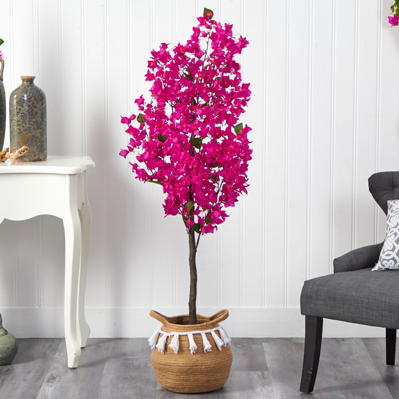 Arbre artificiel 60 po Anza, Rose