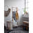 Sophie Woven Mendong and Teakwood Stool, Natural-2115968762