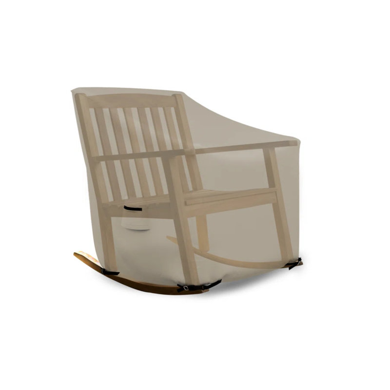 OutdoorRocking Chair Cover, Heavy-Duty 18 OZ UV Resistant Patio Chair Cover, 39" H x 32" W x 15" D