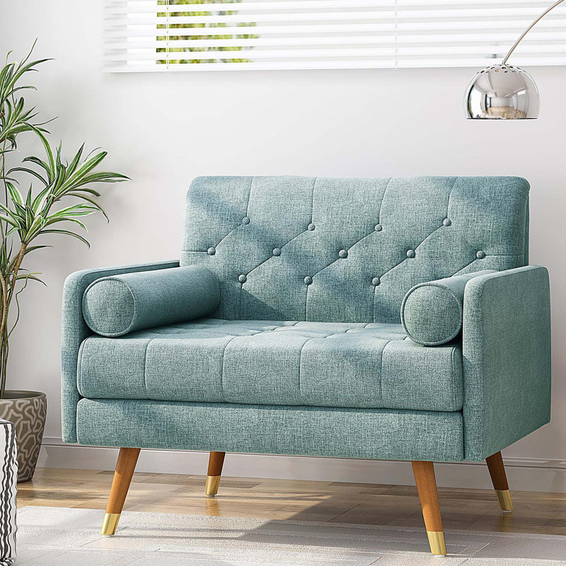 Fauteuil club, Bleu