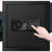 Digital Security Safe Box with Programmable Keypad and Spare Keys, Safety Box for Home Uses Document Safe for Valuables