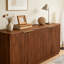 Buffet 63 "à rayures verticales avec rangement-16080548