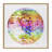 Rainbow Disco Ball by Cat Coquillette Framed Canvas Wall Art Print