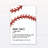 " Baseball Definition " Textual Art Print