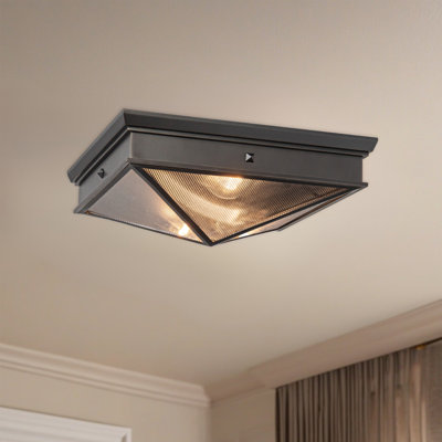 Cairo Glass Flush Mount