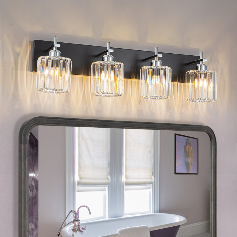 Corless Dimmable Vanity Light, 4, Gold