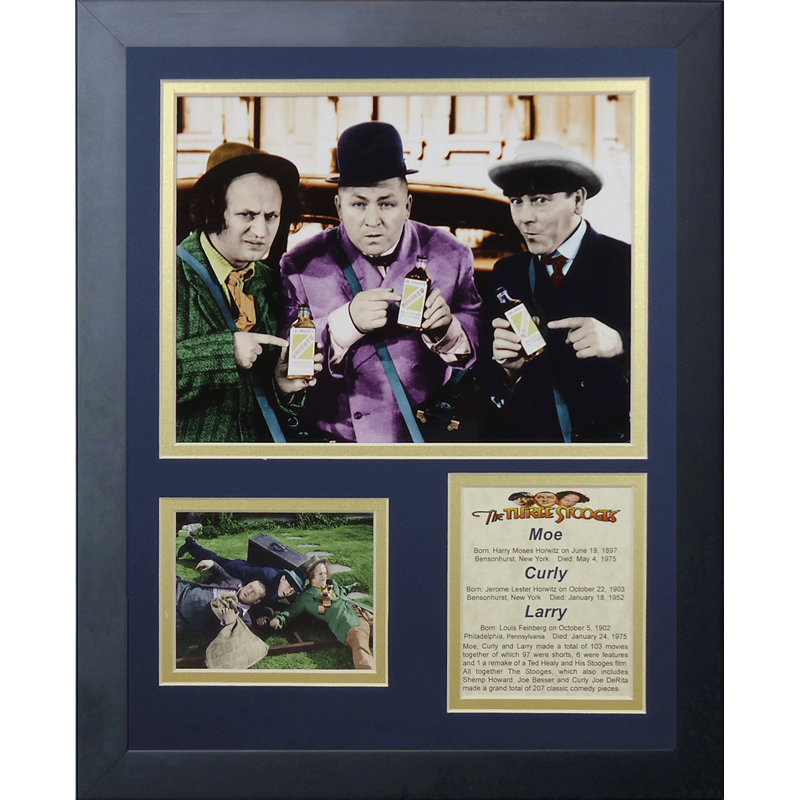Souvenirs encadrée sales The Three Stooges