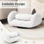 Upholstered Suede Swivel Armchair-227531227