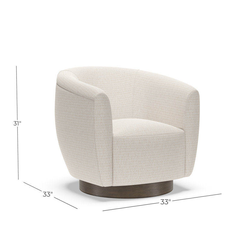 Chaise pivotante Haviland, 2709-11, Gris anthracite