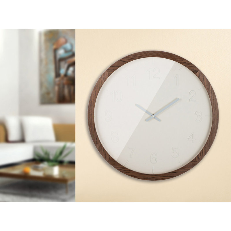 Nafiz Manufactured Wood Wall Clock