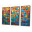 Alexei - Ensemble d'art mural mosaïque Boho-107163889-107163896